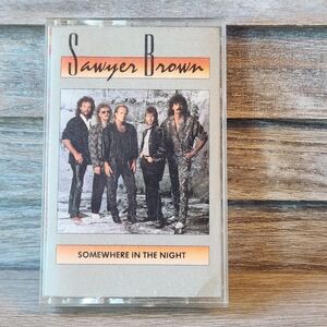 Sawyer Brown Cassette Tape Somewhere In The Night Country Music